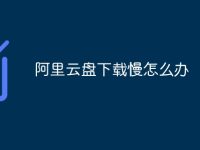 阿里云盘下载慢怎么办-路由网