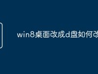 win8桌面改成d盘如何改回去-路由网