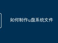 如何制作u盘系统文件-路由网