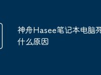 神舟Hasee笔记本电脑死机是什么原因-路由网
