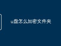u盘怎么加密文件夹-路由网