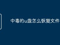中毒的u盘怎么恢复文件-路由网