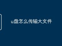 u盘怎么传输大文件-路由网