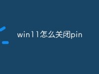 win11怎么关闭pin-路由网