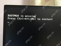 笔记本开机显示“bootmgr is missing”黑屏解决方法-路由网
