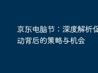 京东电脑节:深度解析促销活动背后的策略与机会-路由网