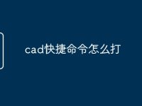 cad快捷命令怎么打-路由网