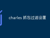charles 抓包过滤设置-路由网