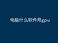 电脑什么软件用gpu-路由网