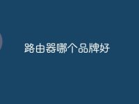 路由器哪个品牌好-路由网