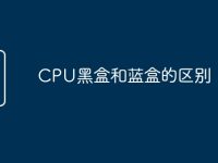 CPU黑盒和蓝盒的区别-路由网
