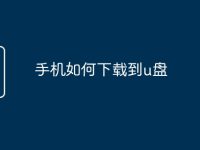 手机如何下载到u盘-路由网