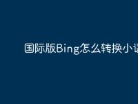 国际版Bing怎么转换小语种-路由网
