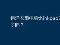 远洋君砸电脑thinkpad回应了吗？-路由网