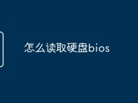 怎么读取硬盘bios-路由网