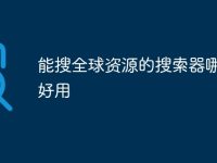 能搜全球资源的搜索器哪个最好用-路由网
