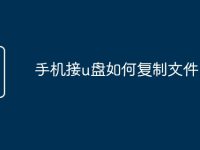 手机接u盘如何复制文件-路由网