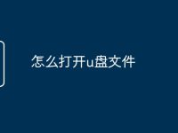 怎么打开u盘文件-路由网