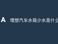 理想汽车水箱少水是什么原因-路由网