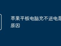 苹果平板电脑充不进电是什么原因-路由网