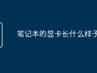 笔记本的显卡长什么样子-路由网