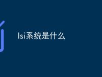 lsi系统是什么-路由网