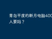 青岛平度的新月电脑400元有人要吗?-路由网
