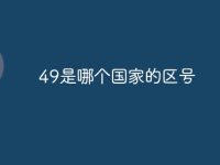 49是哪个国家的区号-路由网