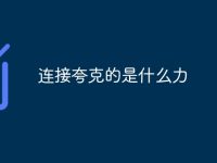 连接夸克的是什么力-路由网
