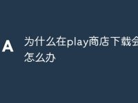为什么在play商店下载会闪退怎么办-路由网