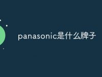 panasonic是什么牌子-路由网