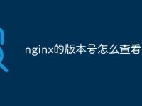 nginx的版本号怎么查看-路由网