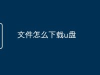 文件怎么下载u盘-路由网