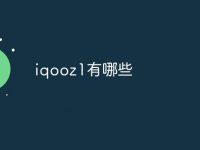 iqooz1有哪些-路由网
