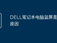 DELL笔记本电脑蓝屏是什么原因-路由网