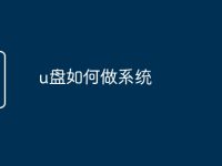 u盘如何做系统-路由网