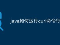 java如何运行curl命令行-路由网