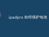 ipadpro 如何保护电池-路由网