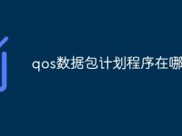 qos数据包计划程序在哪里-路由网