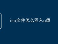 iso文件怎么写入u盘-路由网