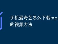 手机爱奇艺怎么下载mp4格式的视频方法-路由网