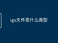 igs文件是什么类型-路由网