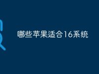 哪些苹果适合16系统-路由网