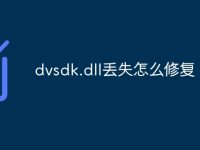 dvsdk.dll丢失怎么修复-路由网
