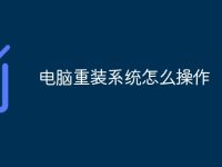 电脑重装系统怎么操作-路由网
