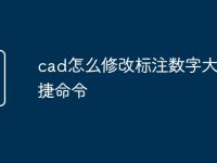 cad怎么修改标注数字大小快捷命令-路由网