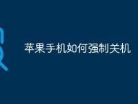 苹果手机如何强制关机-路由网