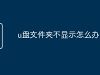 u盘文件夹不显示怎么办-路由网