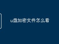 u盘加密文件怎么看-路由网