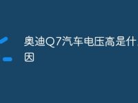 奥迪Q7汽车电压高是什么原因-路由网